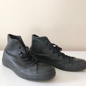 All Star High top Leather Chuck Taylor Converse